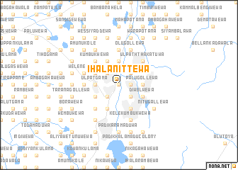 map of Ihala Nittewa