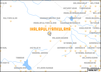 map of Ihala Puliyankulama