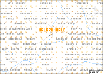 map of Ihala Rukmale