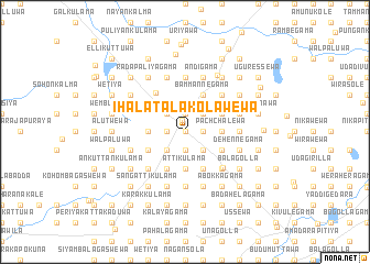 map of Ihala Talakolawewa