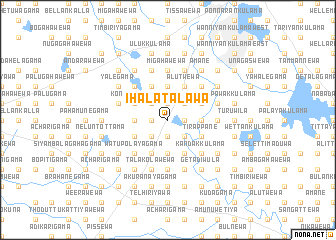 map of Ihala Talawa