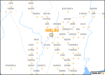 map of Ihalav