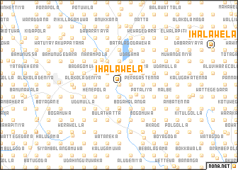 map of Ihalawela