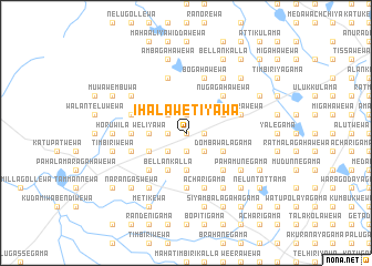 map of Ihala Wetiyawa