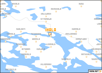 map of Ihala