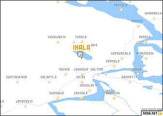 map of Ihala