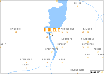 map of Ihalele