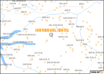 map of Ihambāwāli Band