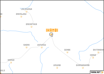 map of Ihambi