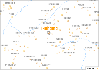 map of Ihangiro