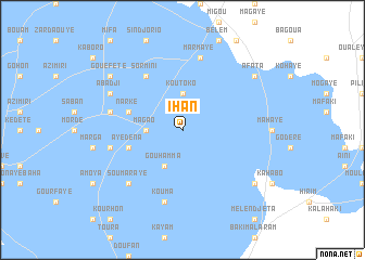 map of Ihan