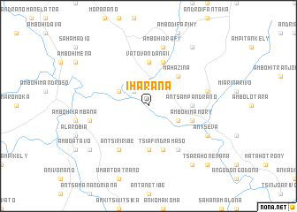 map of Iharana