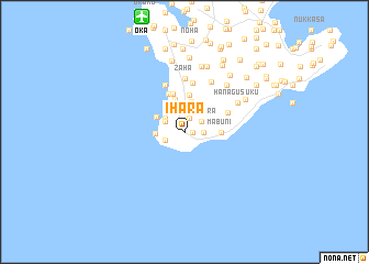 map of Ihara