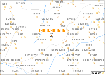 map of Iharchanene