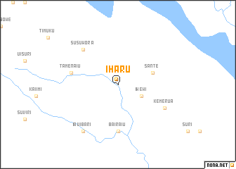 map of Iharu