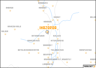 map of Ihazoroa