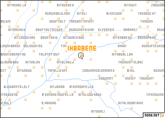 map of Ihbabene