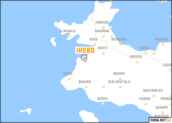 map of Ihebo