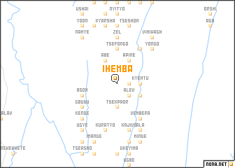 map of Ihemba