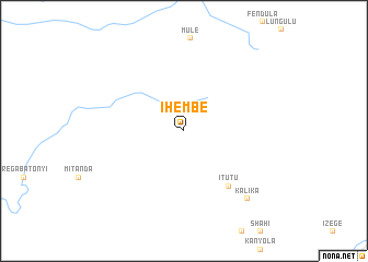 map of Ihembe