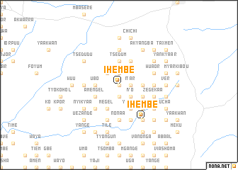 map of Ihembe