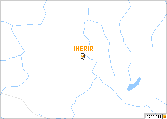 map of Iherir