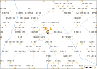 map of Ihie