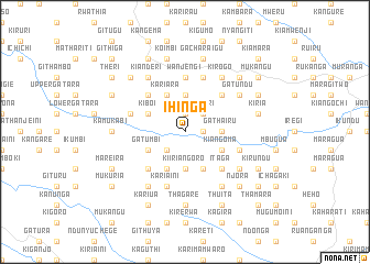 map of Ihinga