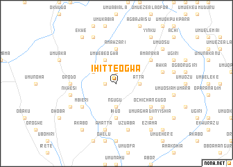 map of Ihitte Ogwa