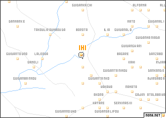 map of Ihi