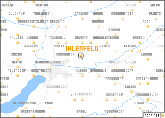 map of Ihlenfeld