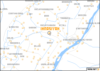 map of Ihnāsīyah