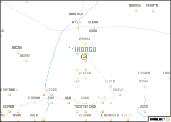 map of Ihongu
