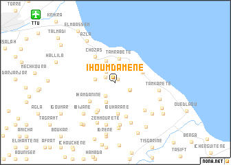 map of Ihoumdamene