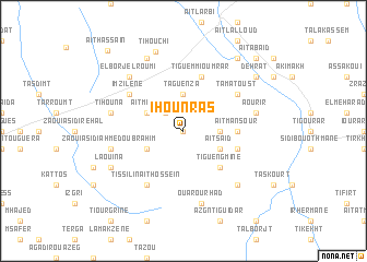 map of Ihounras