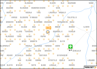 map of Iho