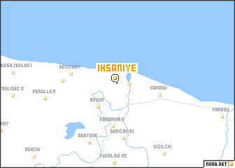 map of İhsaniye