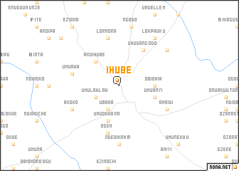 map of Ihube