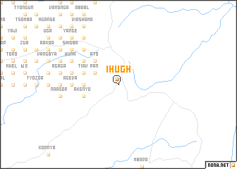 map of Ihugh