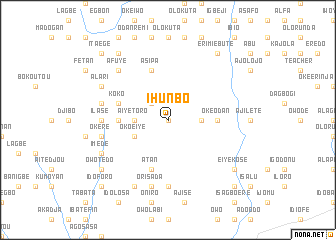 map of Ihunbo