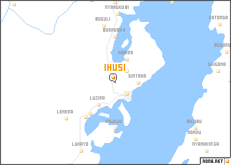 map of Ihusi