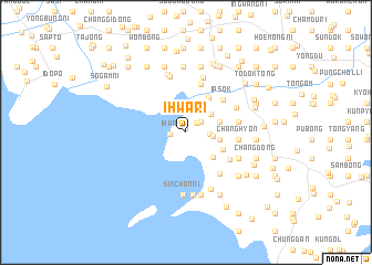 map of Ihwa-ri