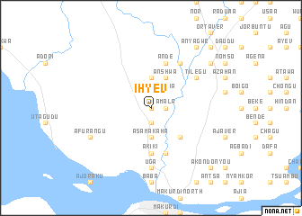 map of Ihyev