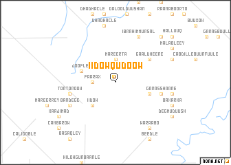 map of Iidow Qudoow