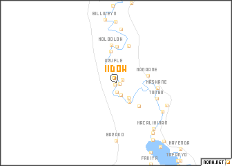 map of Iidow