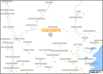 map of Iigŏn-dong