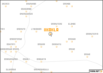 map of Iikokla