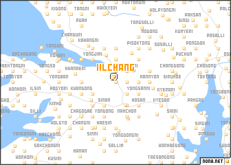 map of Iilchang