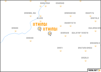 map of Iithindi