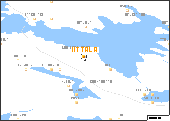 map of Iittala